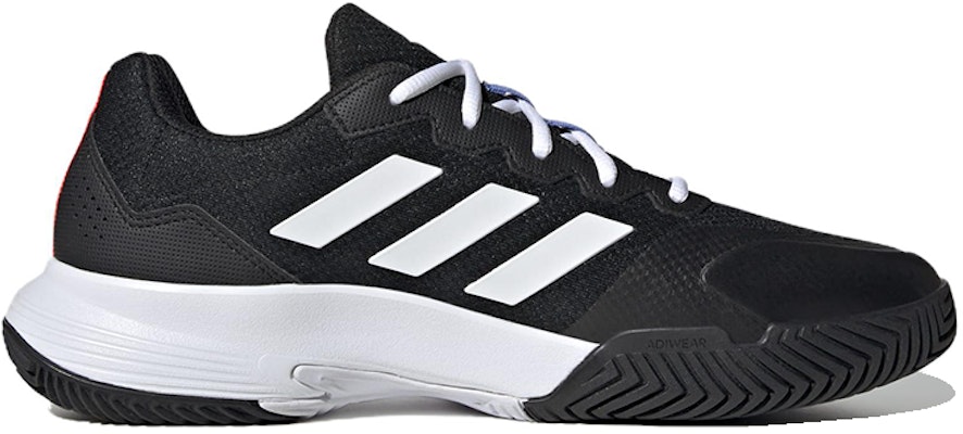 adidas GameCourt 2.0 'Black White Solar Red' HQ8478 Order adidas GameCourt 2.0 'Black White Solar Red' HQ8478
