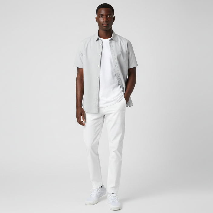 Lookbook adidas GameCourt 2.0 'Putih Perak Matte' IG9568