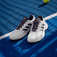 Purchase Adidas GameCourt 2.0 白色/黑色/紫紅網球鞋 JS1949