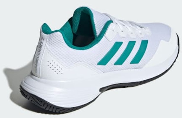 Adidas Gamecourt 2.0 網球鞋 雲白/純青綠/黑色 JP7722 Purchase Adidas Gamecourt 2.0 網球鞋 雲白/純青綠/黑色 JP7722