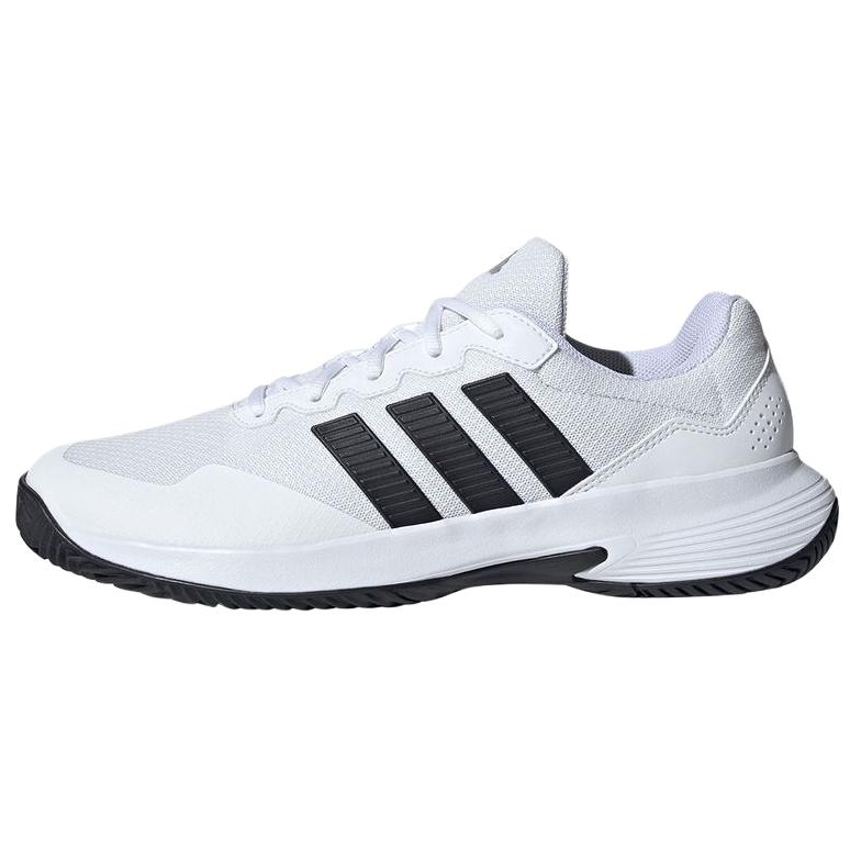 adidas GameCourt 2 Low-Top Tennis Shoes White - Fabric Comfort Design KI0781