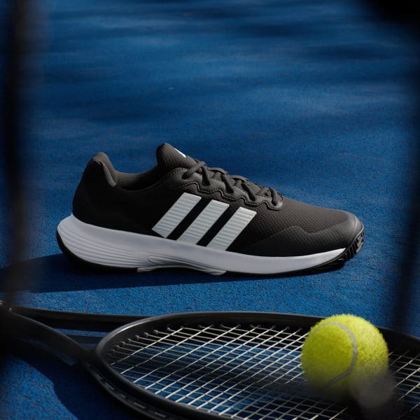 Order adidas GAMECOURT 2 網球鞋 黑白銀 配色 KI0780