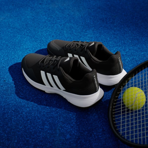Purchase adidas GAMECOURT 2 網球鞋 黑白銀 配色 KI0780