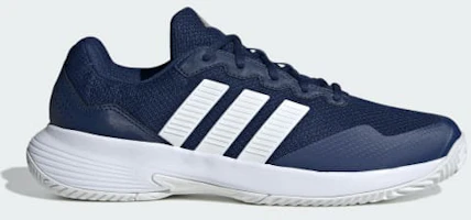 adidas Gamecourt 2 Tennis Shoes Dark Blue/Cloud White/Cyber Metallic KI0784 adidas Gamecourt 2 Tennis Shoes Dark Blue/Cloud White/Cyber Metallic KI0784