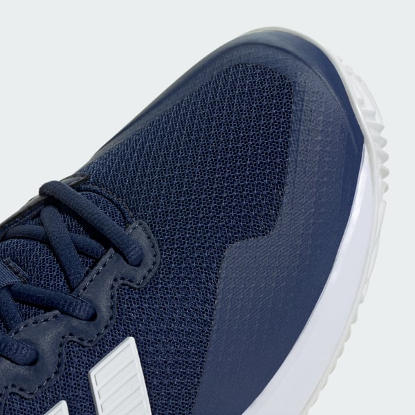 Cheap 阿迪达斯 Gamecourt 2 网球鞋 深蓝/云白/电镀金属色 KI0784