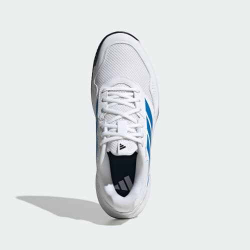 Lookbook adidas GameCourt 3 Tout Terrain Blanc/ Bleu Rayonnant/ Noir Core KI3596