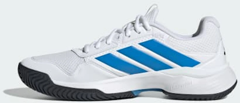 adidas GameCourt 3 Tout Terrain Blanc/ Bleu Rayonnant/ Noir Core KI3596 1