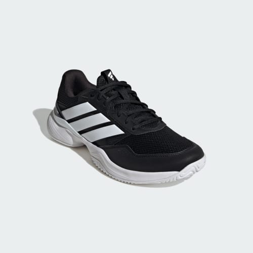 Sizing adidas GameCourt 3 Zapatillas de Tenis - Rendimiento Versátil, Negro/Blanco. KK0715