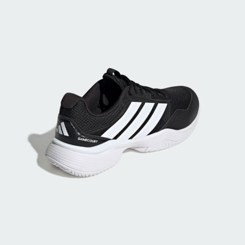 Cheap adidas GameCourt 3 Zapatillas de Tenis - Rendimiento Versátil, Negro/Blanco. KK0715
