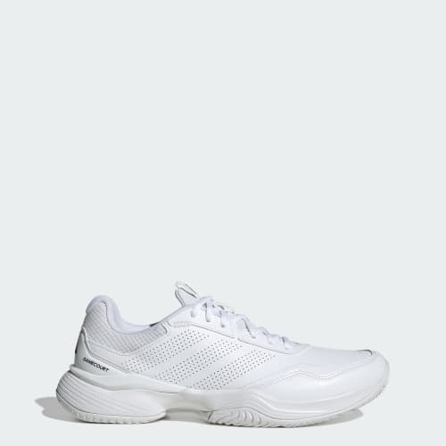 adidas GameCourt 3 All Court Tennis Shoes Cloud White/Cloud White/Core Black KI3606