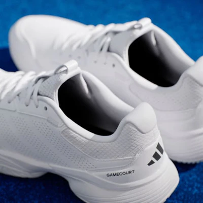 adidas GameCourt 3 Tennis Schoenen Wit/Zwart Heren KI3606 1