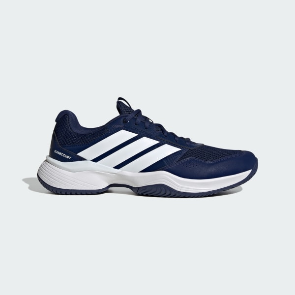 Adidas Gamecourt 3 All Court Tennis Shoes Dark Blue/Cloud White/Core Black KK0716