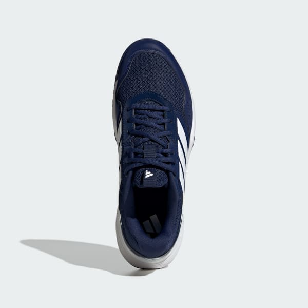 Order Adidas Gamecourt 3 Kasut Tenis Gelanggang Biru Gelap/Putih/Hitam. KK0716