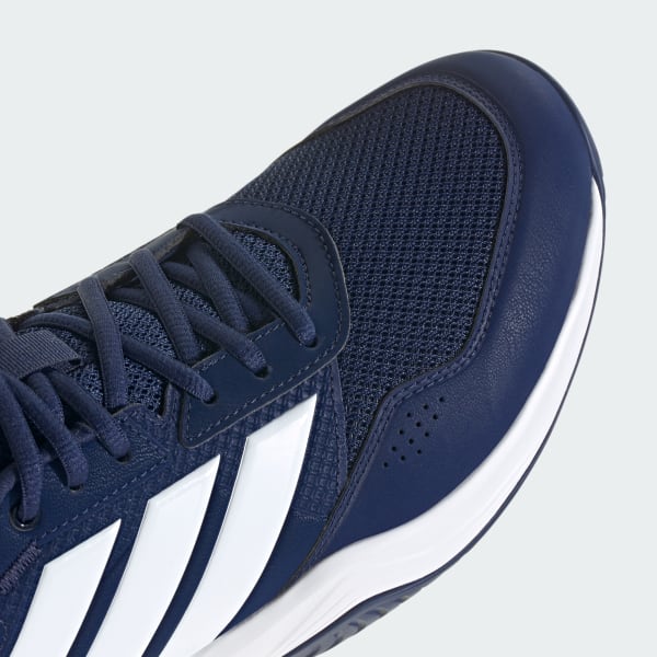 Cheap Adidas Gamecourt 3 Kasut Tenis Gelanggang Biru Gelap/Putih/Hitam. KK0716