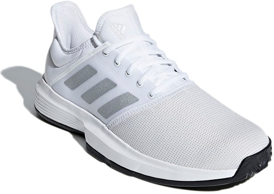 adidas GameCourt 'Cloud White' CG6333 Lookbook adidas GameCourt 'Cloud White' CG6333