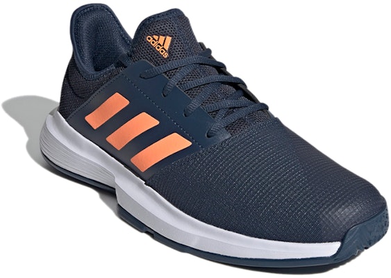 adidas GameCourt 'Crew Navy Orange' FX1555 Lookbook adidas GameCourt 'Crew Navy Orange' FX1555