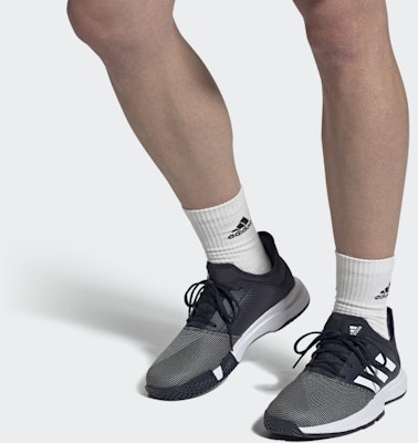 adidas Gamecourt Tennis Shoes Black/White FU8110 Sizing adidas Gamecourt Tennis Shoes Black/White FU8110