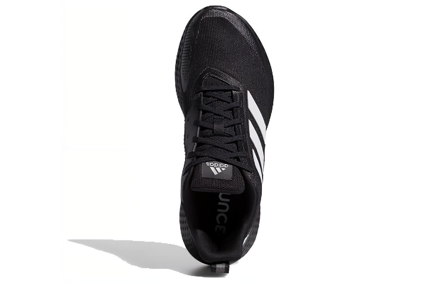 Shop adidas edge gameday ay 防滑輕量 低筒 跑步鞋 男女款 黑白