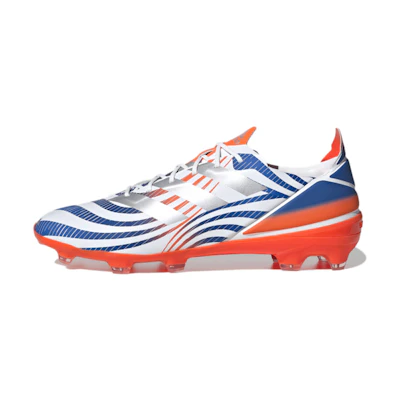 adidas Gamemode FG 'White Silver Metallic Solar Red'