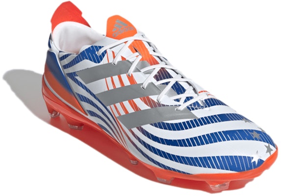 adidas Gamemode FG 'White Silver Metallic Solar Red' G58844 Lookbook adidas Gamemode FG 'White Silver Metallic Solar Red' G58844