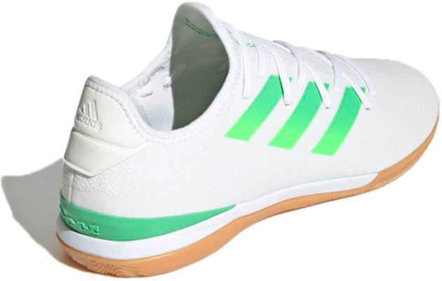 adidas Gamemode Knit Indoor Boots 'White Green' G58017 Shop adidas Gamemode Knit Indoor Boots 'White Green' G58017