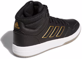 Shop adidas Gametaker 防滑耐磨 中筒 復古籃球鞋 男款 黑白