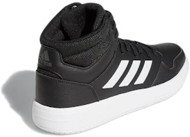 Shop adidas Gametaker 防滑耐磨 中筒復古籃球鞋 男款 黑