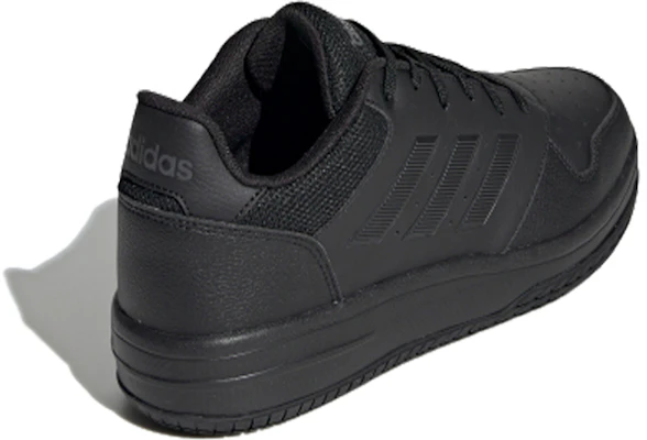 adidas neo gametalker 簡約休閒 輕便防滑 低筒 復古籃球鞋 男款 純黑 Lookbook adidas neo gametalker 簡約休閒 輕便防滑 低筒 復古籃球鞋 男款 純黑