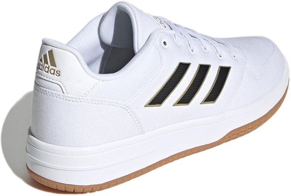 adidas Gametalker 耐磨舒適 低筒復古籃球鞋 白色 Shop adidas Gametalker 耐磨舒適 低筒復古籃球鞋 白色