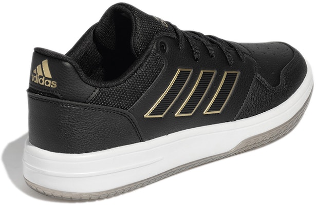 adidas Gametalker 耐磨低筒復古籃球鞋 黑 Shop adidas Gametalker 耐磨低筒復古籃球鞋 黑