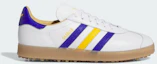 Buy Adidas Gazelle Leder Golfschuhe Spikeless Cloud White/Lucid Blue/Crew Yellow JR6700