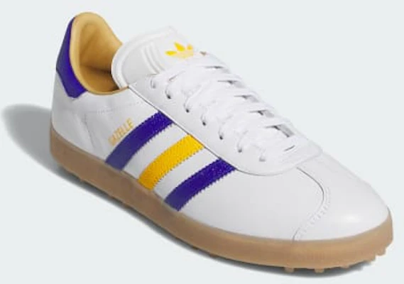 Adidas Gazelle Leder Golfschuhe Spikeless Cloud White/Lucid Blue/Crew Yellow JR6700 Purchase Adidas Gazelle Leder Golfschuhe Spikeless Cloud White/Lucid Blue/Crew Yellow JR6700