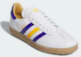 Purchase Adidas Gazelle Leder Golfschuhe Spikeless Cloud White/Lucid Blue/Crew Yellow JR6700