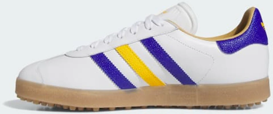 Adidas Gazelle Leder Golfschuhe Spikeless Cloud White/Lucid Blue/Crew Yellow JR6700 Sizing Adidas Gazelle Leder Golfschuhe Spikeless Cloud White/Lucid Blue/Crew Yellow JR6700