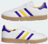 Cheap Adidas Gazelle Leder Golfschuhe Spikeless Cloud White/Lucid Blue/Crew Yellow JR6700