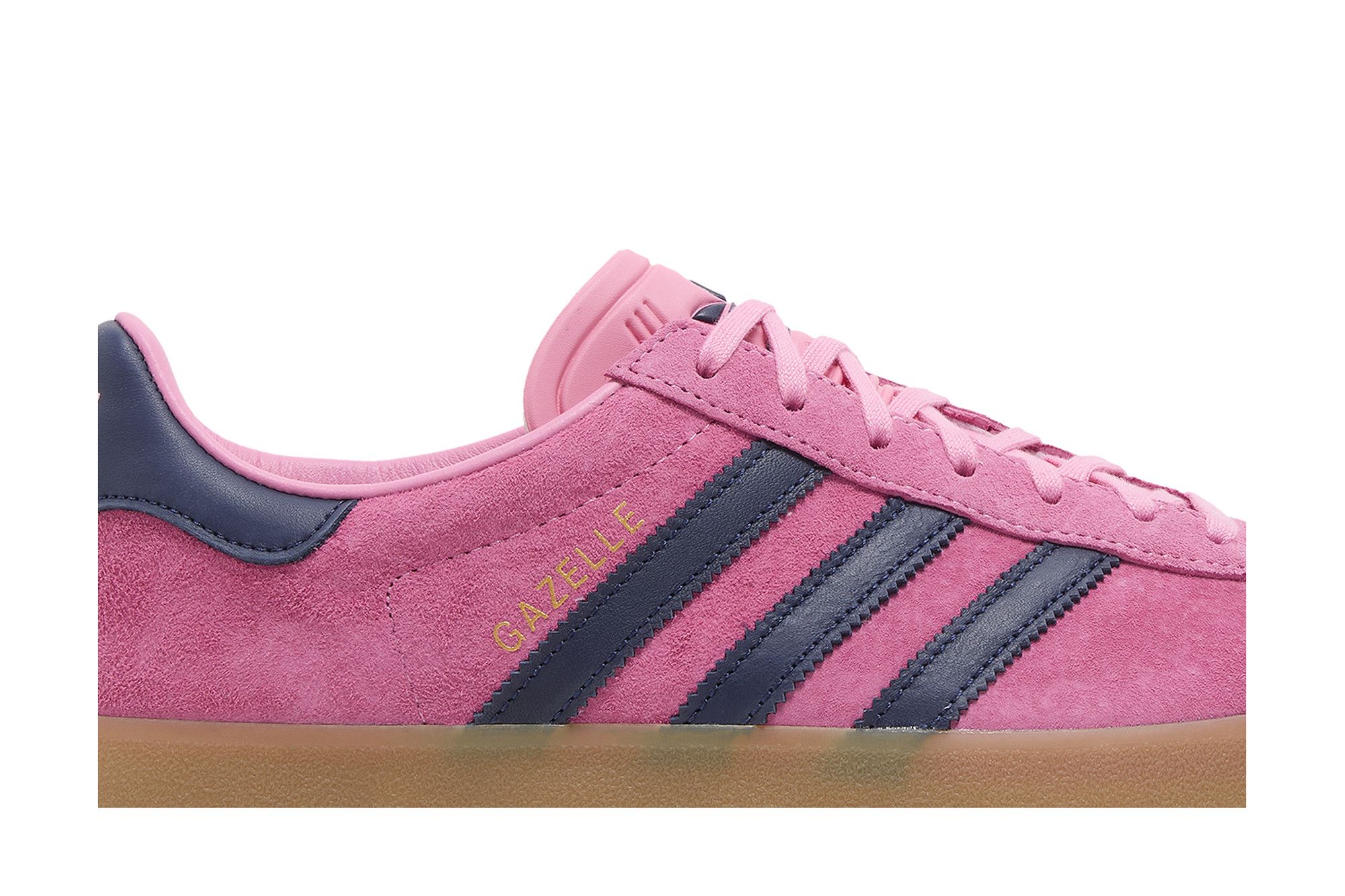 Order adidas Gazelle 85 'Bliss Pink Dark Blue' Warna Pink Kombinasi Biru Tua ID0846