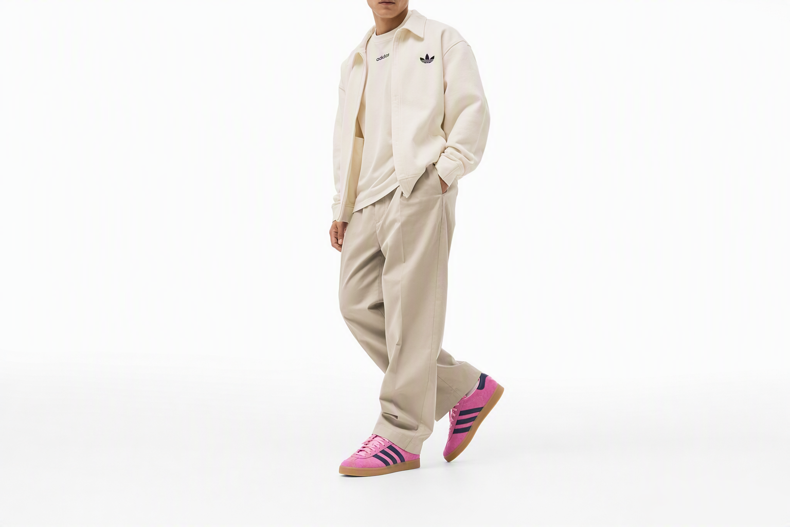 Order 아디다스 가젤 85 '블리스 핑크 다크 블루' ID0846