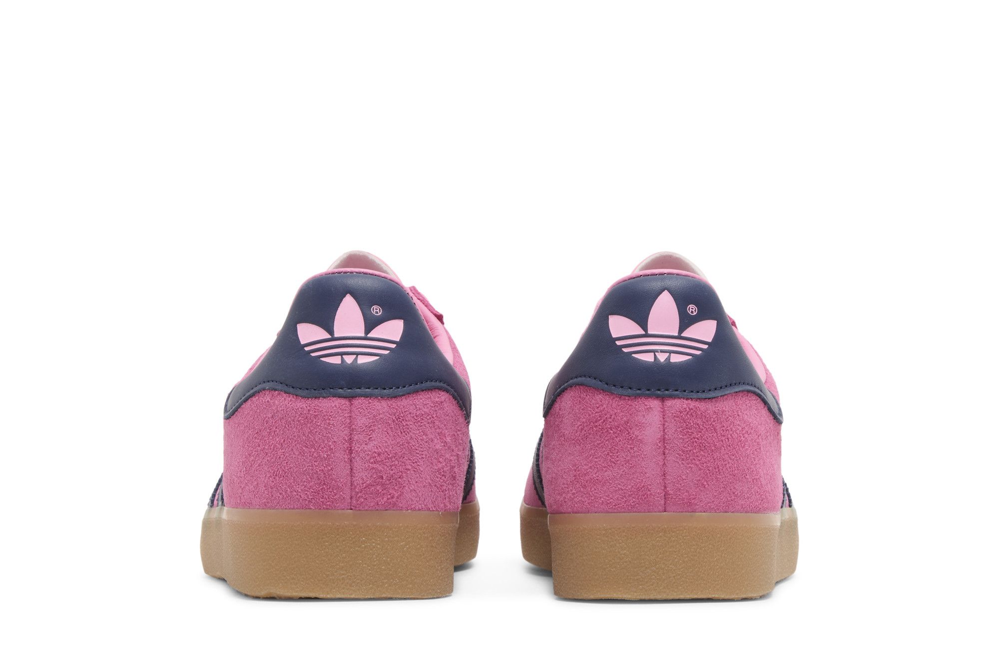 Details for adidas Gazelle 85 'Bliss Pink Dark Blue' Warna Pink Kombinasi Biru Tua ID0846