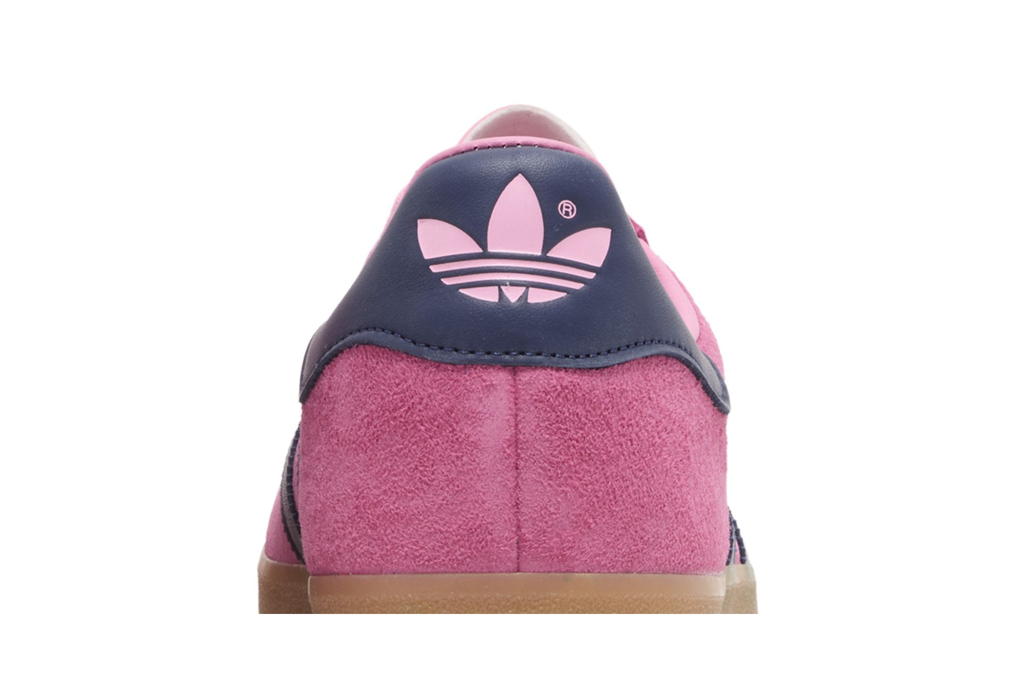Sizing adidas Gazelle 85 'Bliss Pink Dark Blue' Warna Pink Kombinasi Biru Tua ID0846