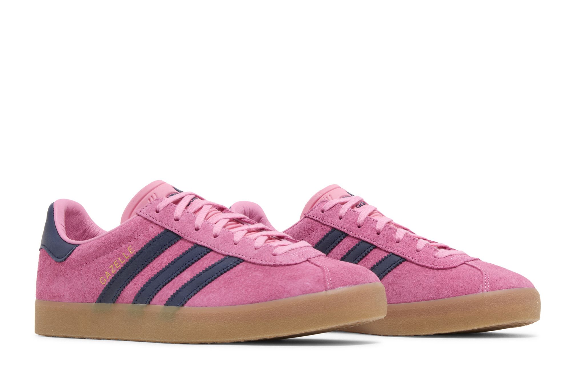 Cheap adidas Gazelle 85 'Bliss Pink Dark Blue' Warna Pink Kombinasi Biru Tua ID0846