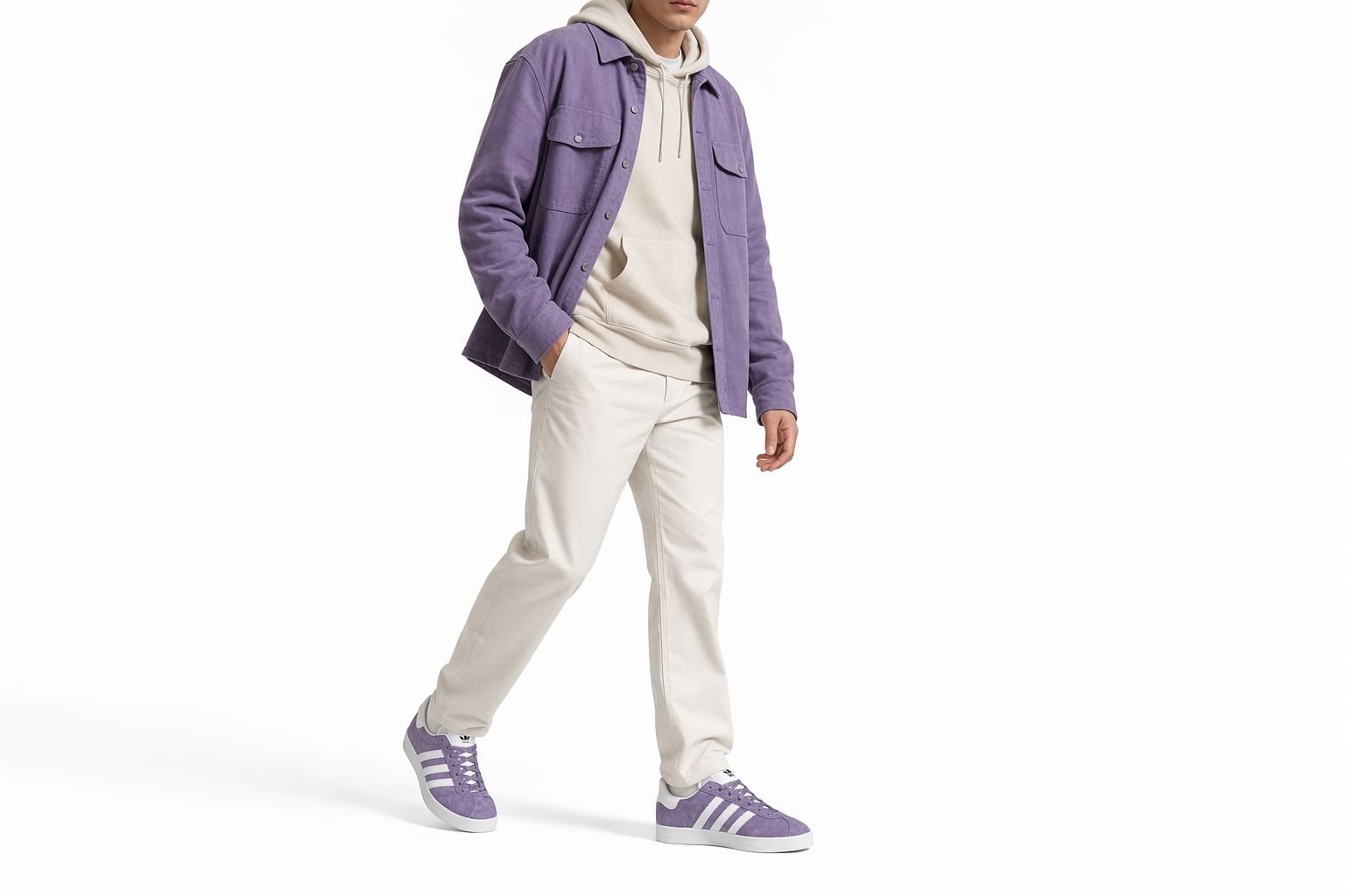 Order 阿迪达斯 Gazelle 85 '神奇丁香紫' GY2530