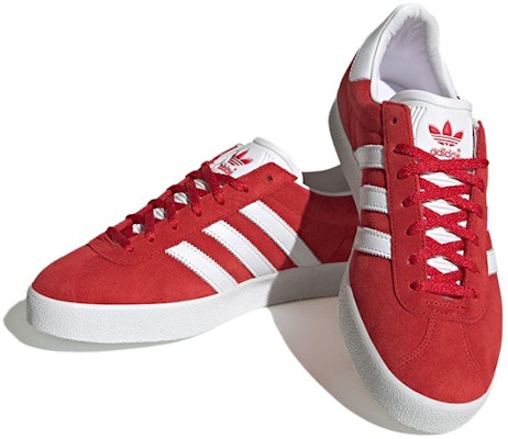 adidas Gazelle 85 'Scarlet' IG0455 Lookbook adidas Gazelle 85 'Scarlet' IG0455
