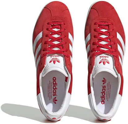 adidas Gazelle 85 ''Rosso Scarlatto'' IG0455 Details for adidas Gazelle 85 ''Rosso Scarlatto'' IG0455