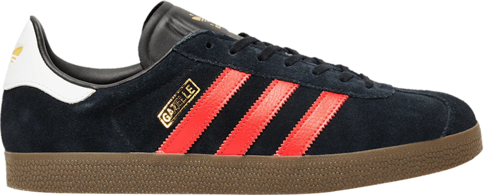 Adidas gazelle best sale dark red