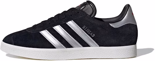 adidas Gazelle 'Black Silver Metallic' IF1826 adidas Gazelle 'Black Silver Metallic' IF1826