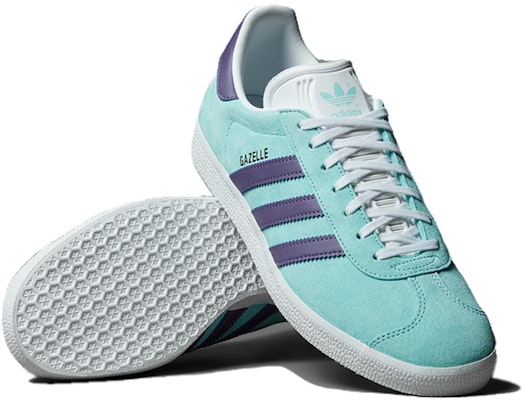 adidas Gazelle 'Clear Aqua' Sepatu Wanita Aqua Muda IG0668 Lookbook adidas Gazelle 'Clear Aqua' Sepatu Wanita Aqua Muda IG0668