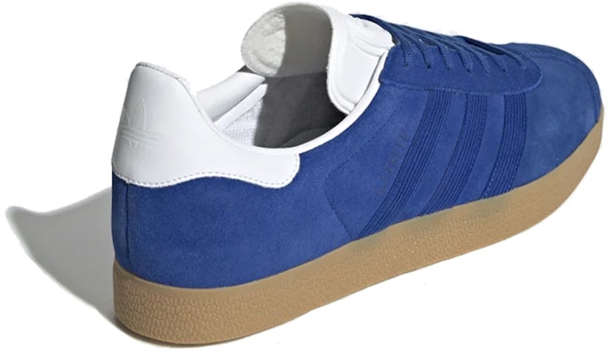 阿迪达斯 Gazelle '大学蓝色' EE5525 Lookbook 阿迪达斯 Gazelle '大学蓝色' EE5525