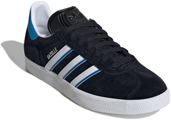adidas Gazelle 'Negro Core Azul Brillante' IG6193 Lookbook adidas Gazelle 'Negro Core Azul Brillante' IG6193