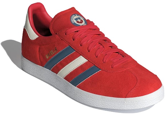 adidas Gazelle 'Merah Glory Biru Altered' IF6827 Lookbook adidas Gazelle 'Merah Glory Biru Altered' IF6827