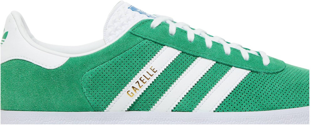 adidas originals Gazelle 經典款低筒運動鞋 男女同款 綠白金 Order adidas originals Gazelle 經典款低筒運動鞋 男女同款 綠白金